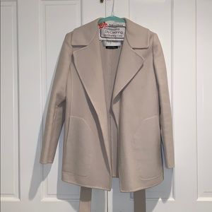 MaxMara Tan coat wool angora